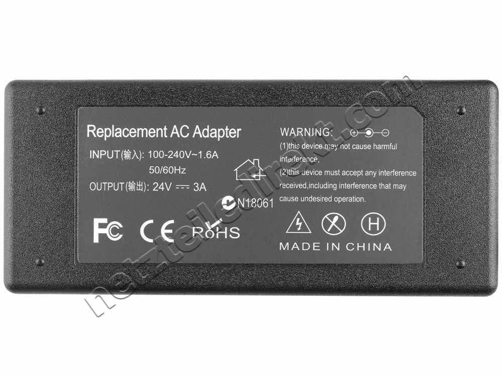 24V Fujitsu FI-5120C FI-5220C Scanner Netzteil