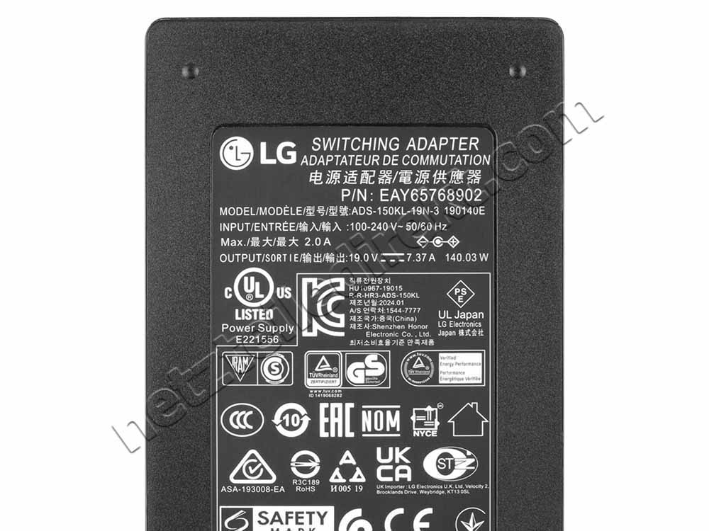 140W LG V220-ER2AK V220-GH30K V220-L.AH21K V220-GH30K Netzteil