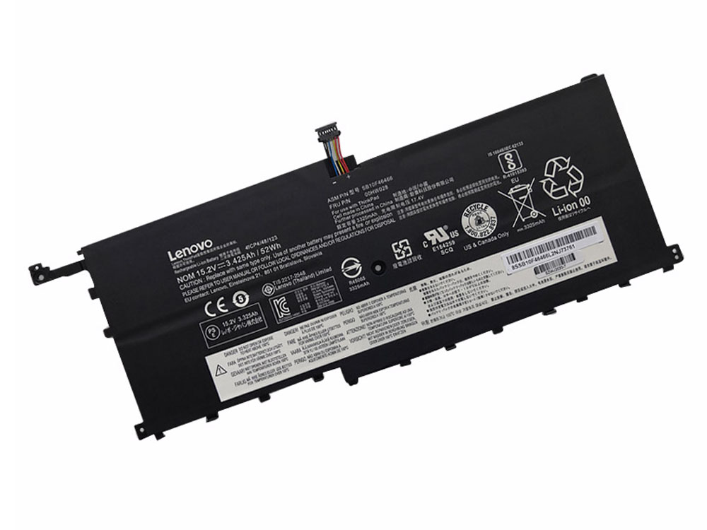 Original 52Wh Akku für Lenovo ThinkPad X1 Yoga 2nd Gen 20JE