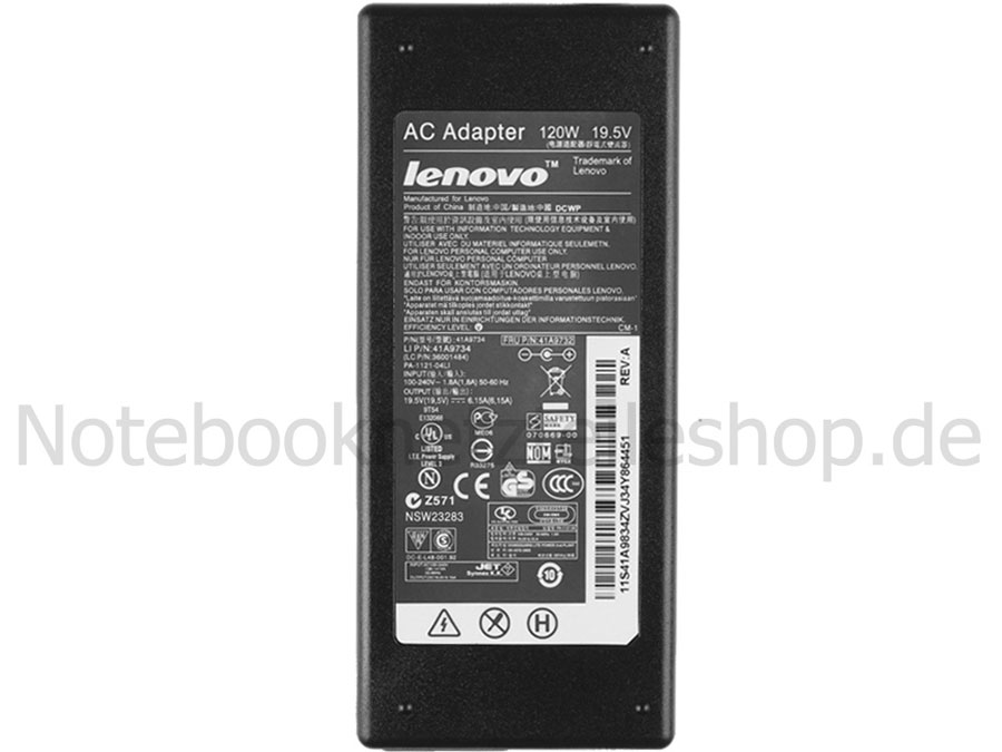 120W Lenovo Essential G780 2182-9RU 2182-9TU Netzteil