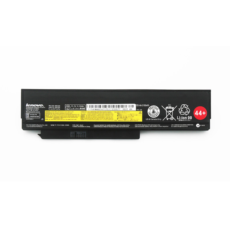 Original 5600mAh 63Wh 6-Zellen Lenovo ThinkPad x230 4ZC Akku
