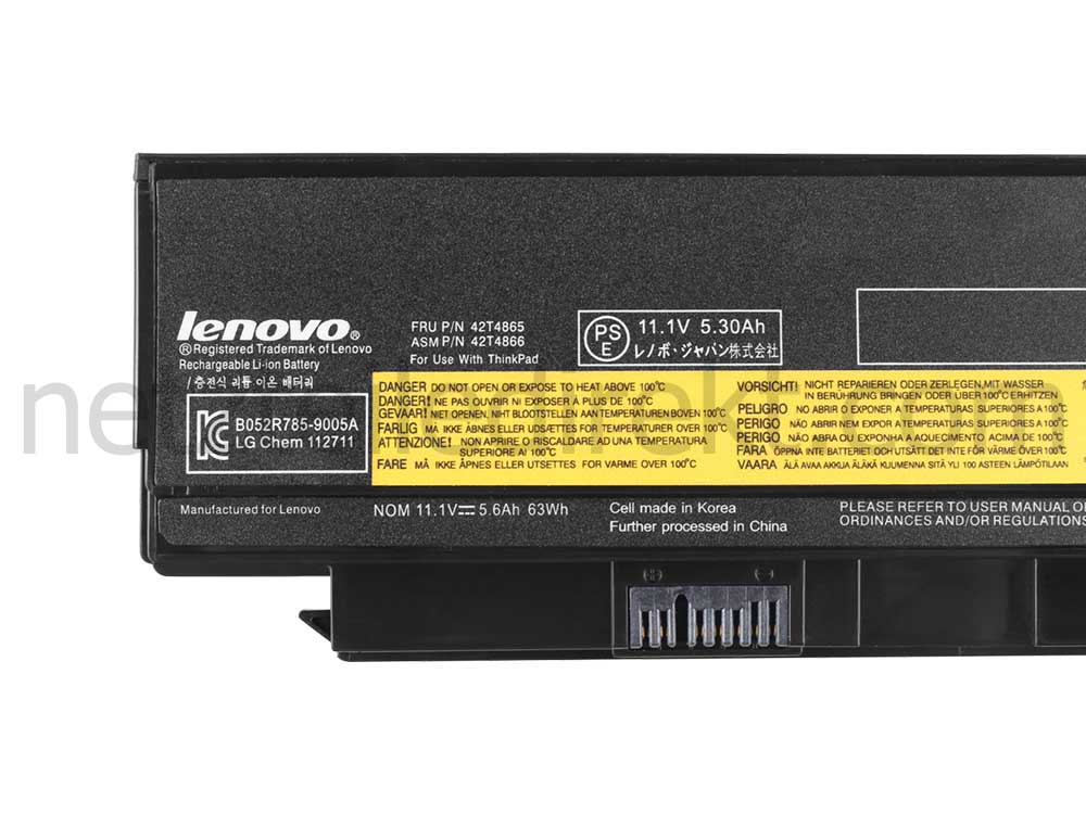 6 Zellen Lenovo ThinkPad X220 4290 4290-2WU Akku