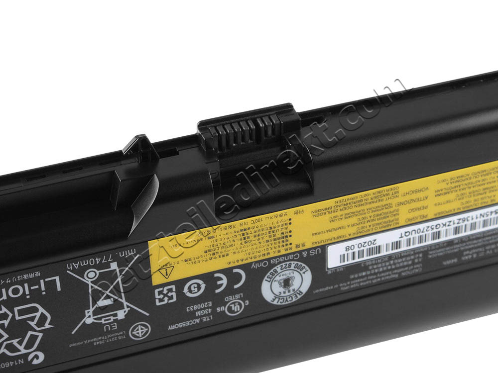 9 Zellen Lenovo ThinkPad T410 2522-88U 2522-23U Akku