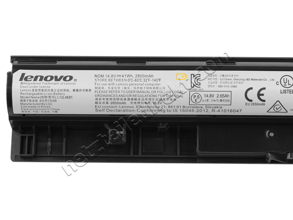 4 Zellen Lenovo G400 G405 G500 G505 Akku