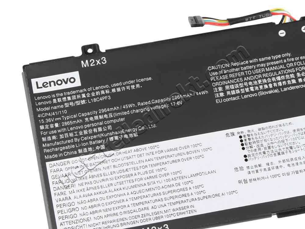Original 2964mAh Akku für Lenovo IdeaPad C340-14IWL 81N4005HFR