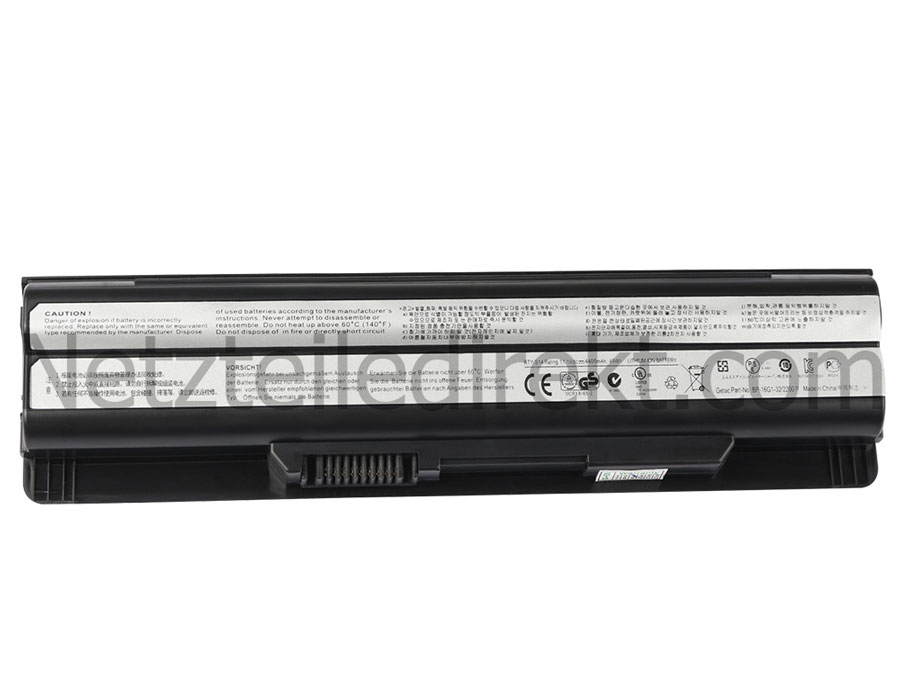 4400mah 6 Zellen MSI GP70 2PE-025UK 2PE-026UK Akku