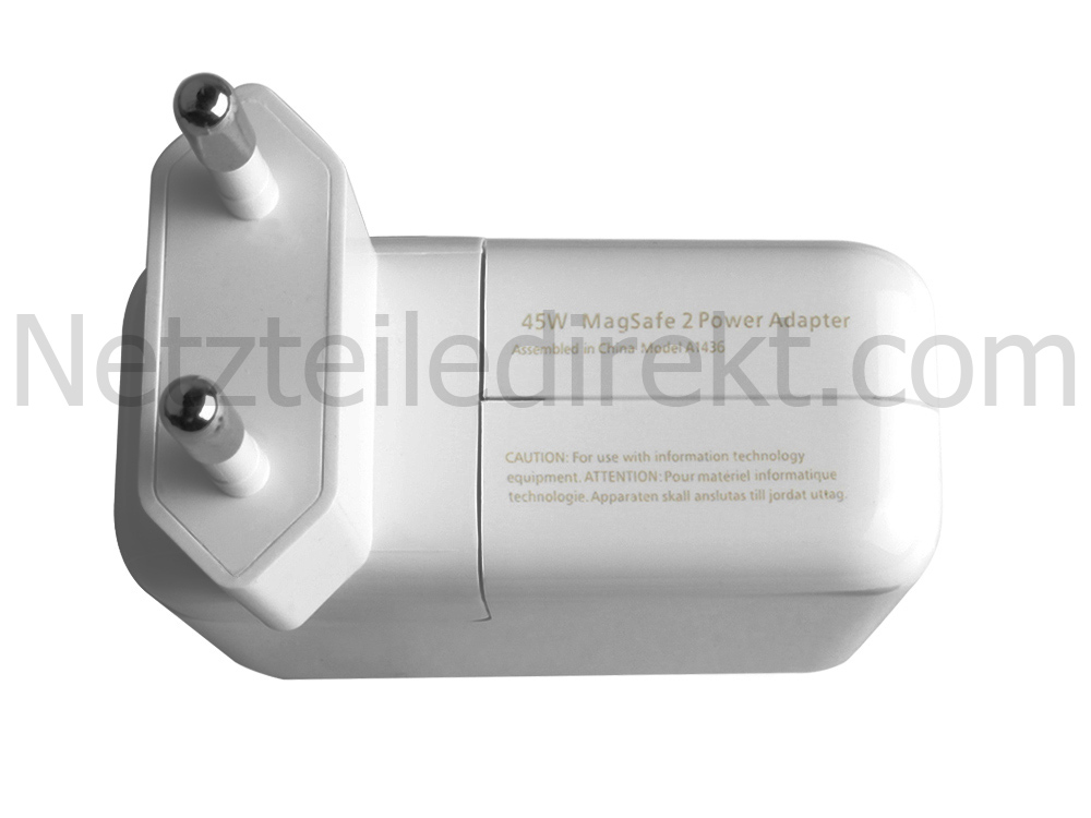 Netzteil für 45W Apple MacBook Air 13 Anfang 2015 Magsafe 2