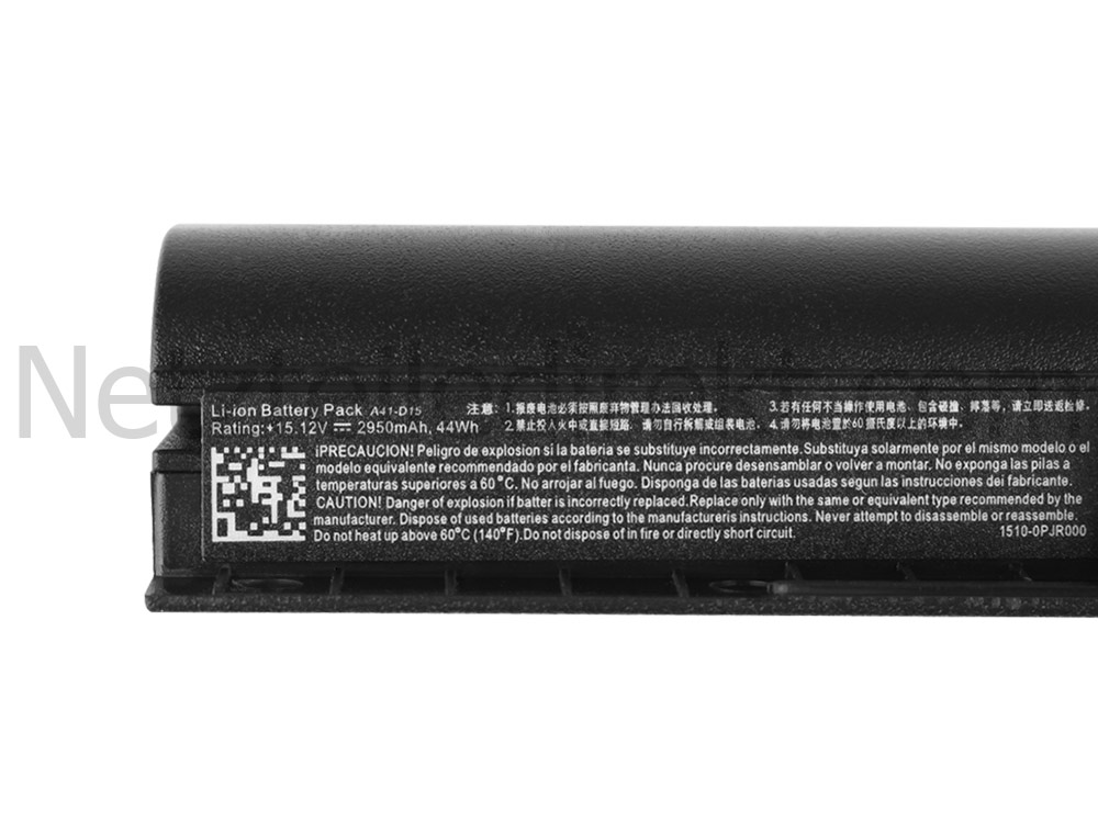 2950mAh 44Wh 4 Zellen Medion A41-D15 Akku