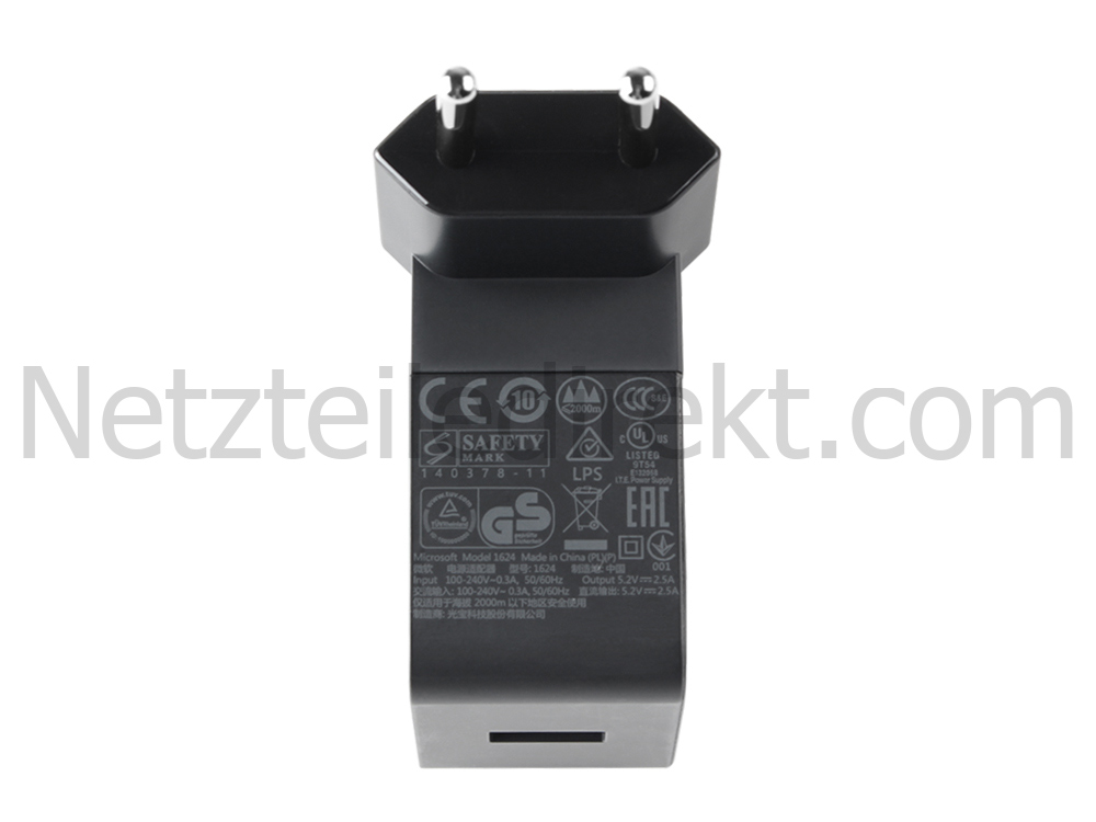 Original 13w Microsoft Surface 3 1624 Netzteil Ladegerät