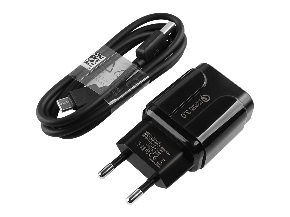 18W USB-C Samsung Galaxy M20 SM-M205 Netzteil Ladegerät