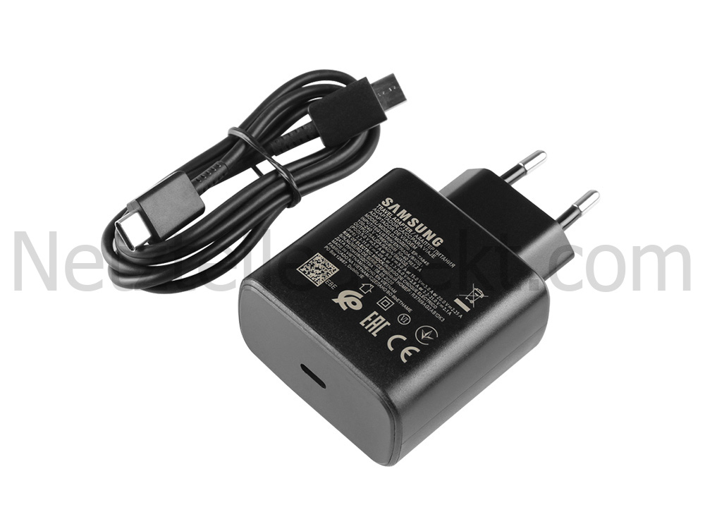 45W USB-C Netzteil Ladegerät Samsung Galaxy Tab S8 Plus SM-X800