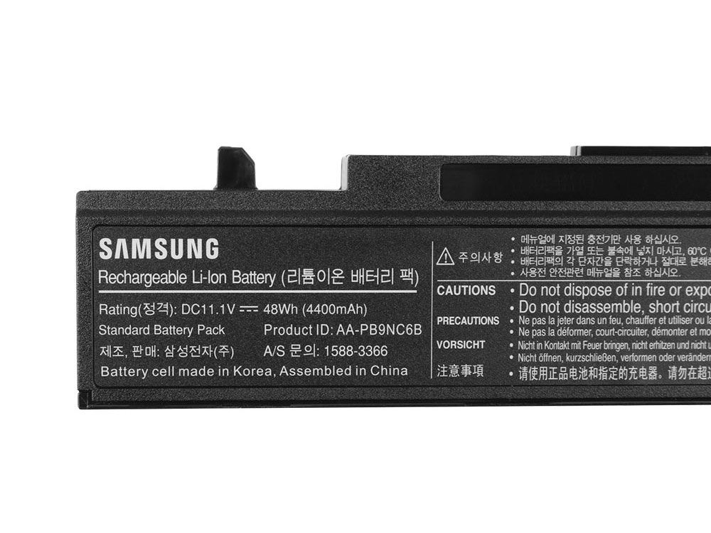Original 4400mAh 48Whr 6 Zellen Samsung AA-PB9NC6B Akku