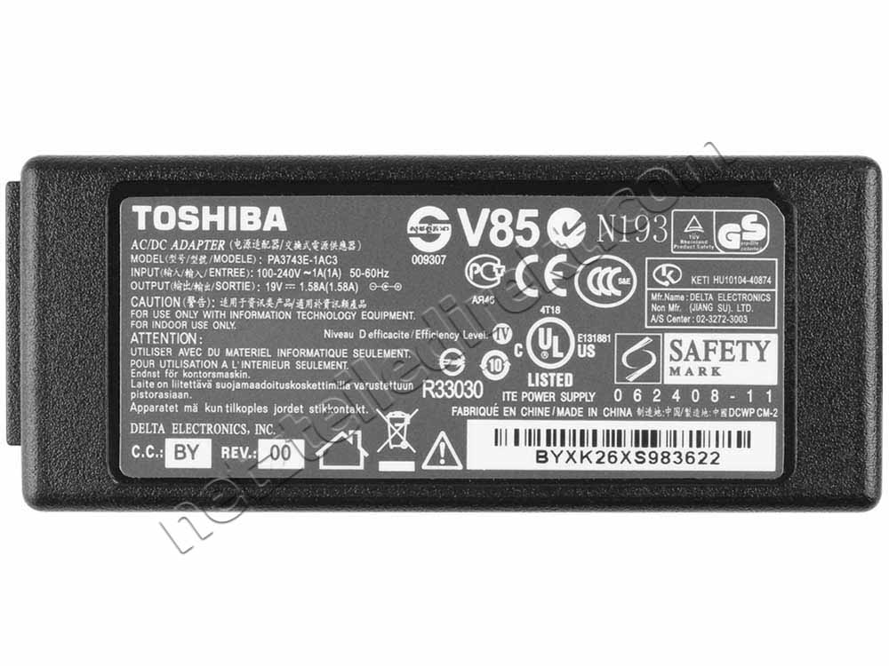 Original 30W Netzteil Toshiba G71C0009S218 + Frei Kabel