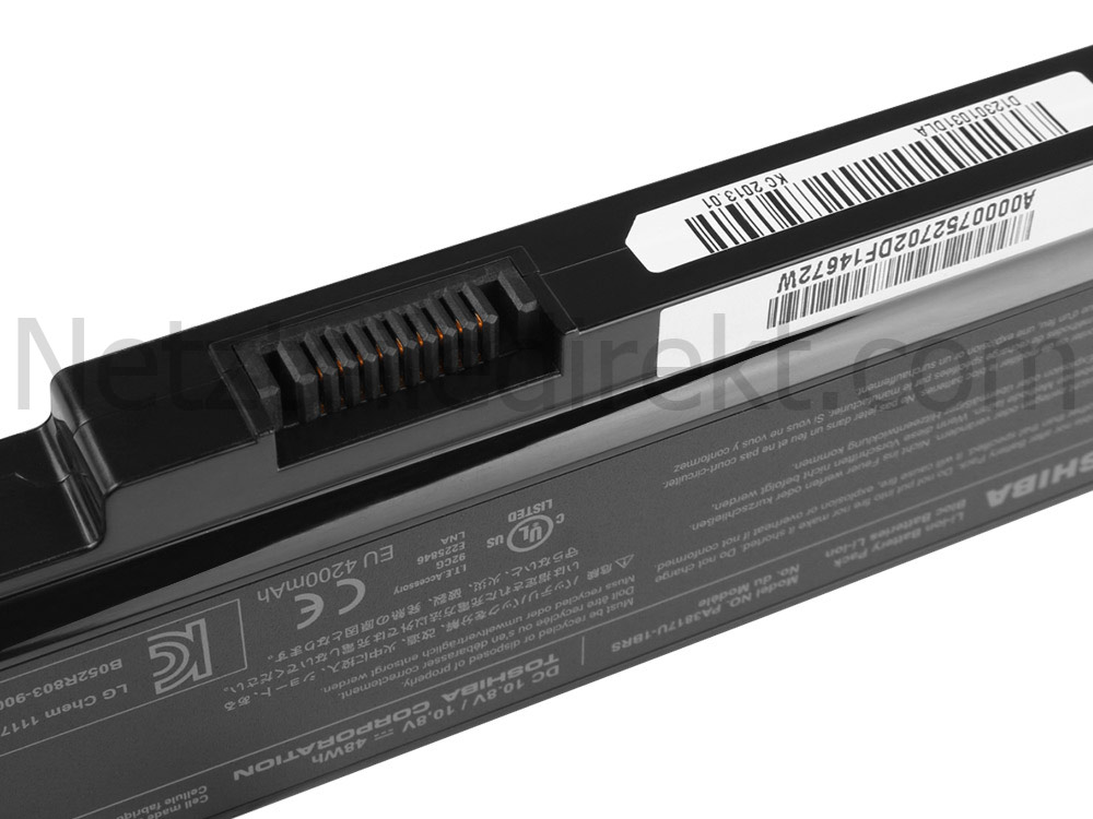 6 Zellen Toshiba PA3635U-1BAS PA3635U-1BRM PA3635U-1BRS Akku