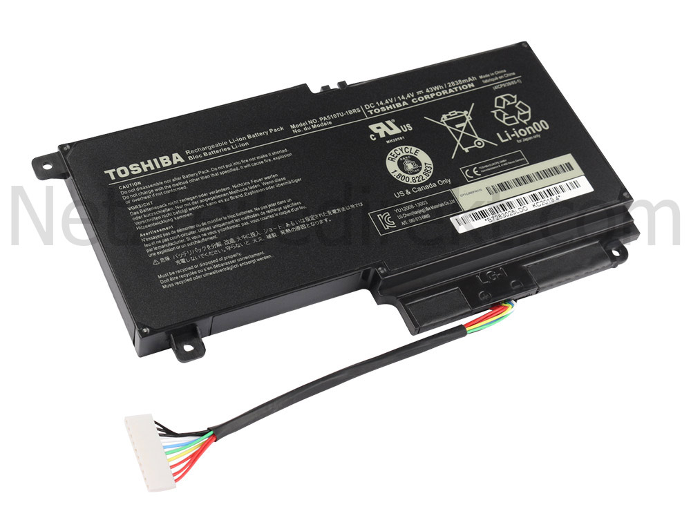 Original 45Whr 2800mAh Toshiba Satellite P50-B-11L P50-BST2GX1 Akku
