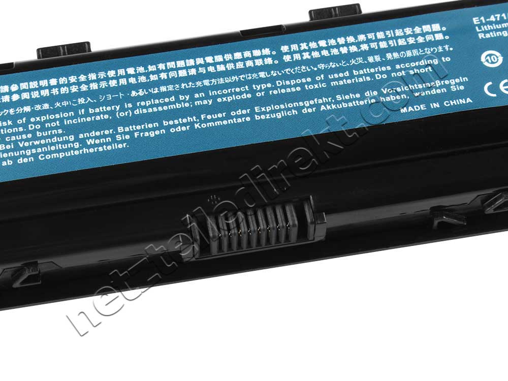 6 Zellen Acer AS10D61 AS10D71 AS10D75 AS10D81 AS10G3E LC.BTP00.123 Akku