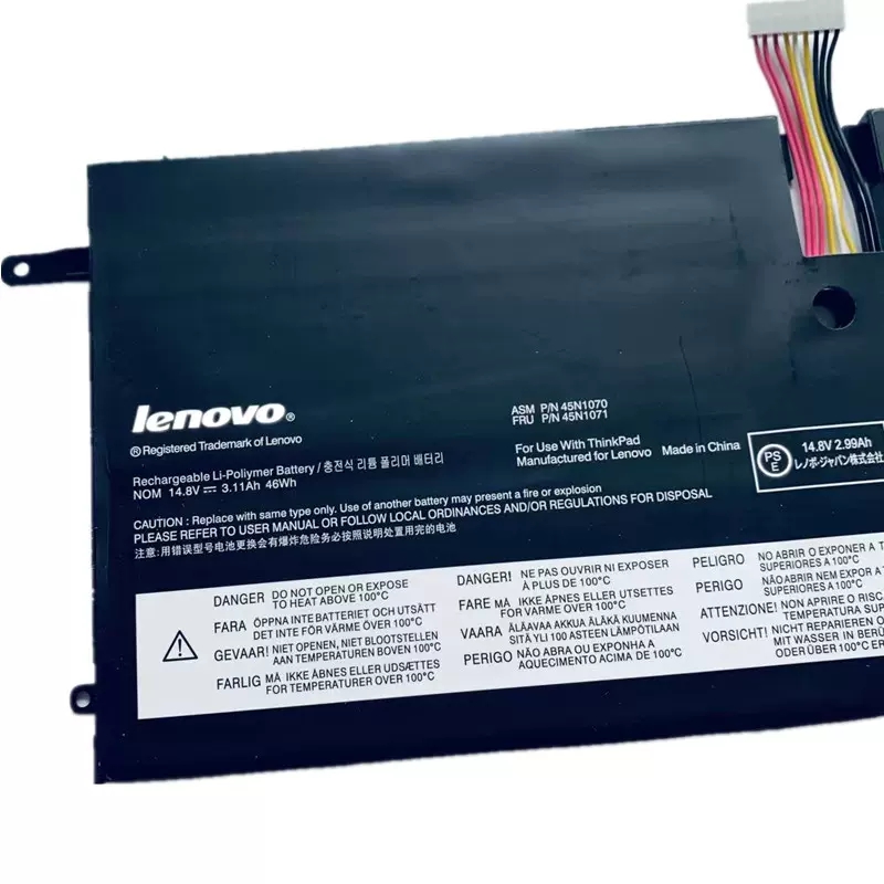 14.8V Original Lenovo ThinkPad X1 Carbon 3444-B9U Akku